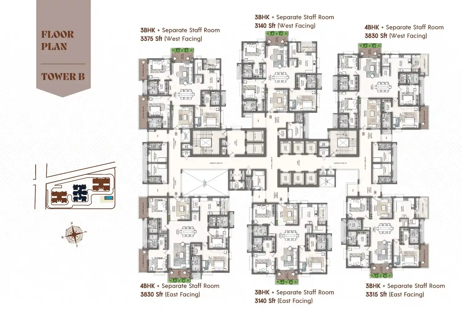 Villa floor plan Yula Patighanpur